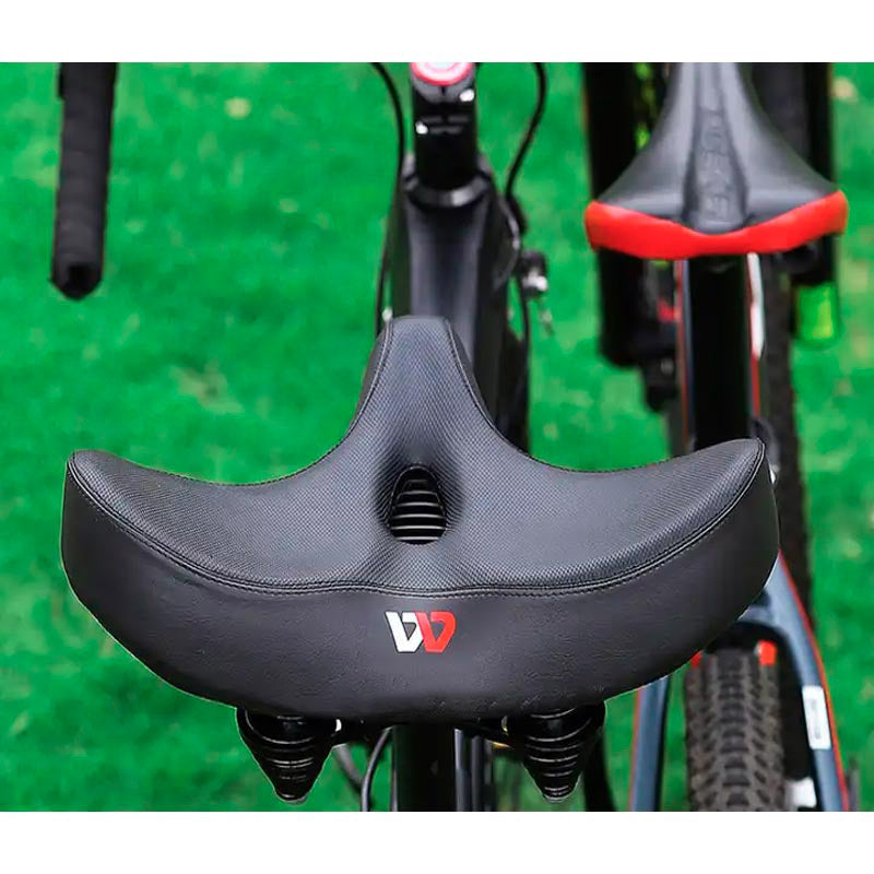Selle de vélo antidouleur extra large